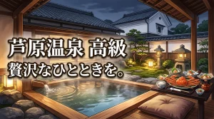 芦原温泉で高級な宿選びに迷ったら？露天風呂付き客室や蟹料理の質を比較