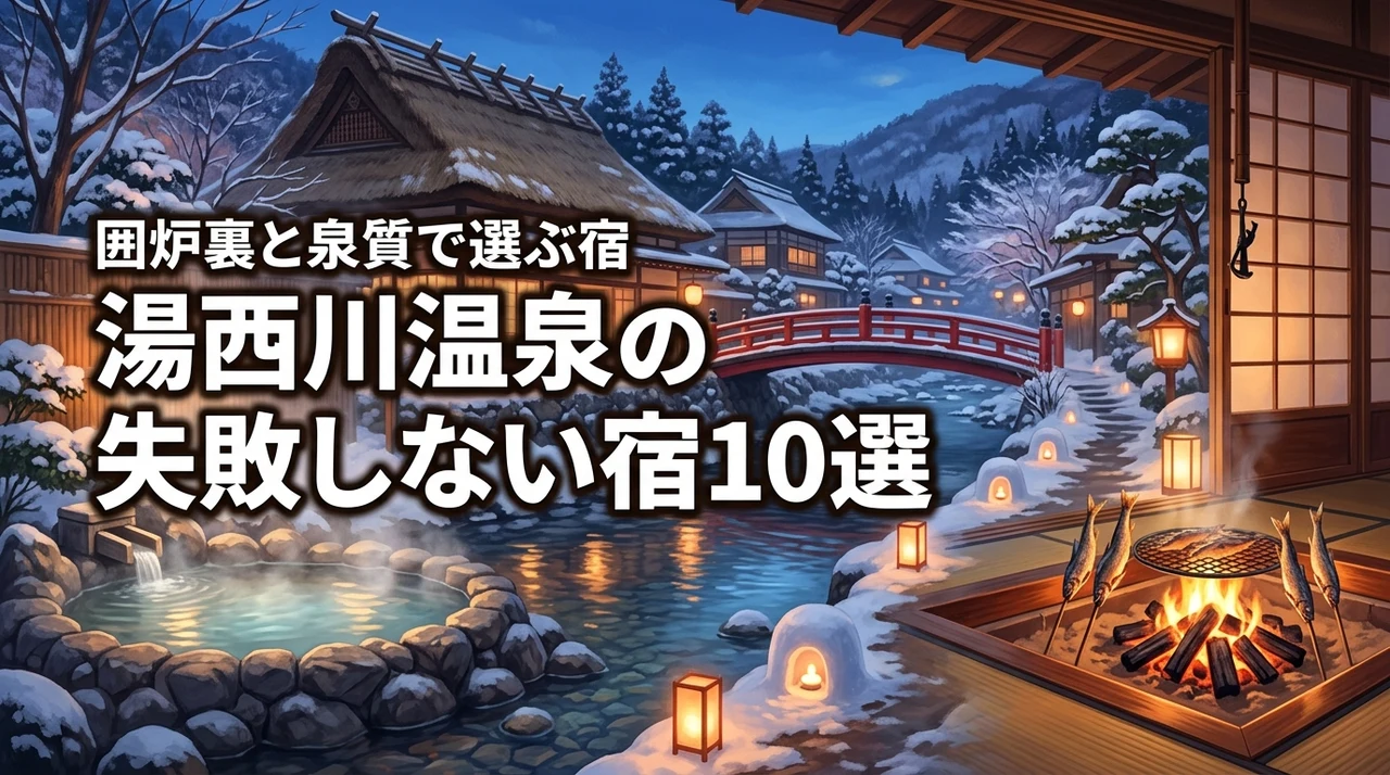 湯西川温泉のホテルや旅館おすすめ10選！囲炉裏料理や泉質で選ぶ失敗しない宿
