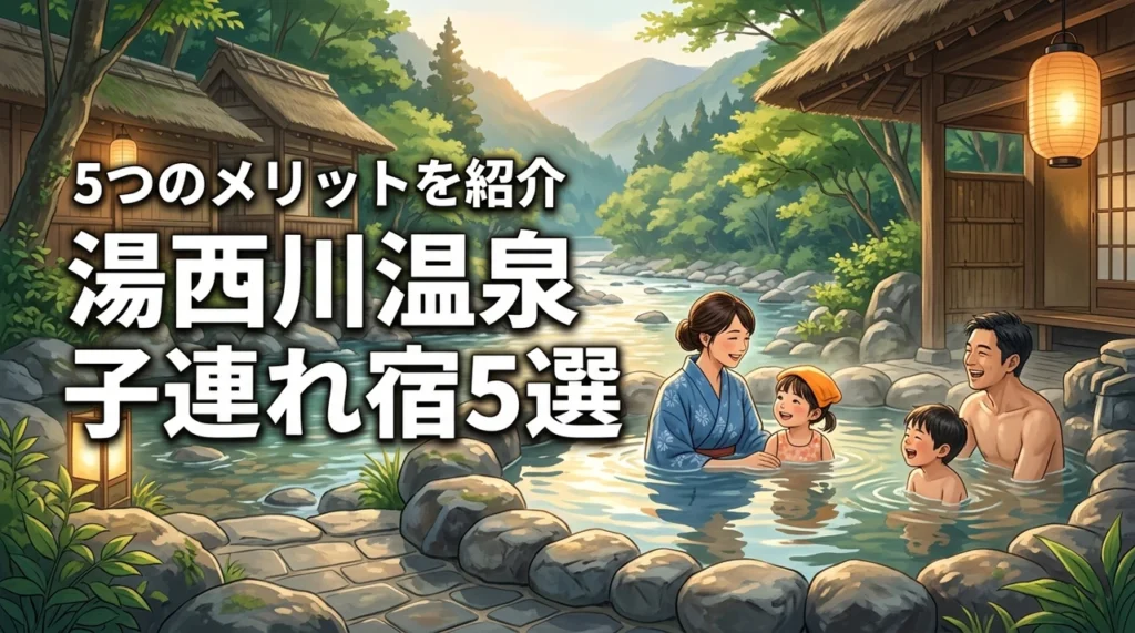 湯西川温泉に子連れで泊まるメリット5選！おすすめの宿5選を詳しく紹介