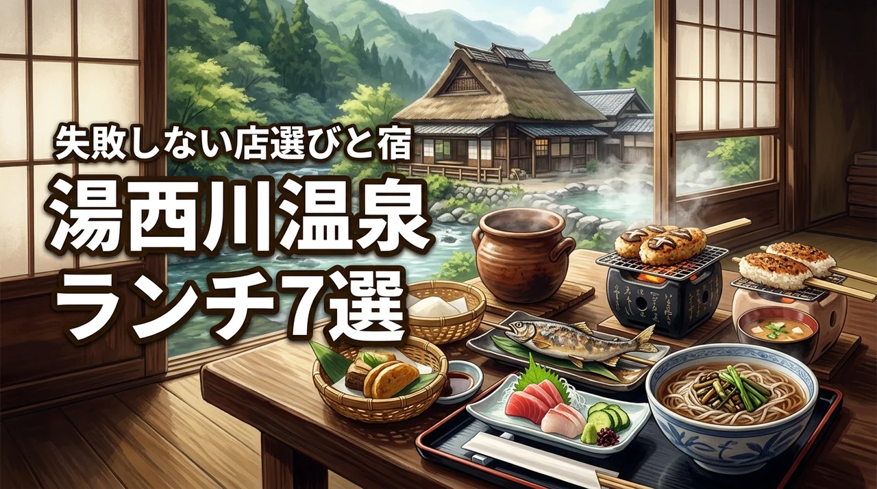 湯西川温泉でランチのお店選びに迷ったら?失敗しない人気店7選と宿情報を公開