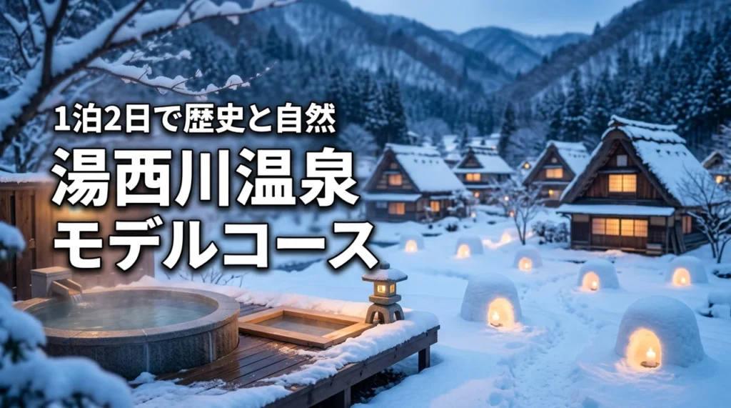 湯西川温泉を観光するモデルコースで迷ったらこれ！1泊2日で歴史と自然を満喫する旅