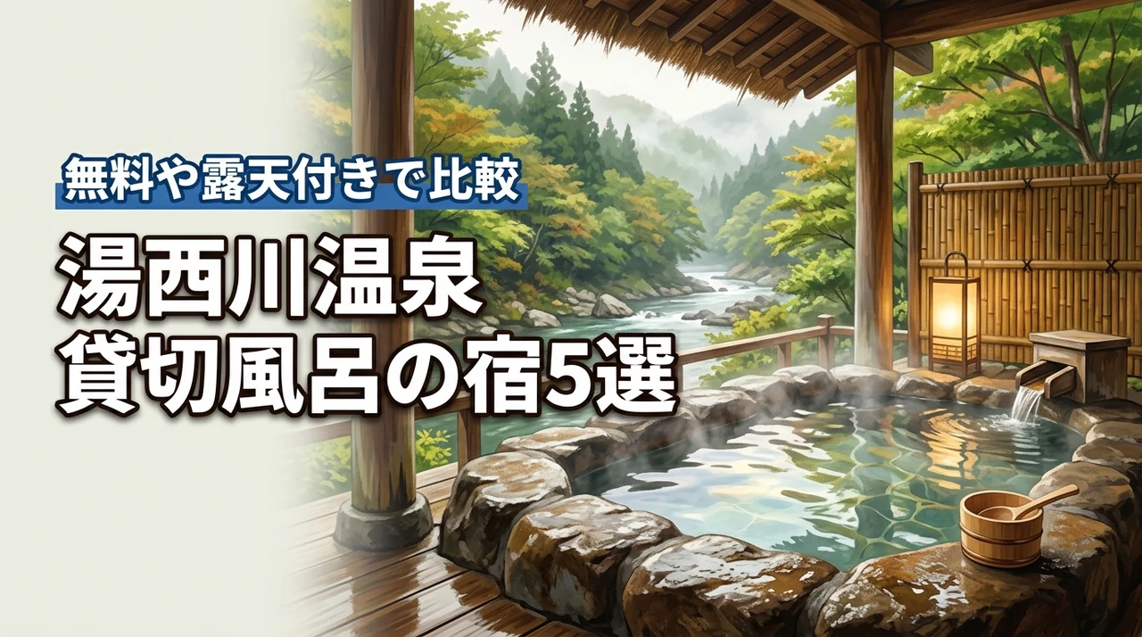 湯西川温泉で貸切風呂があるおすすめの宿5選!無料や露天付きの条件で比較